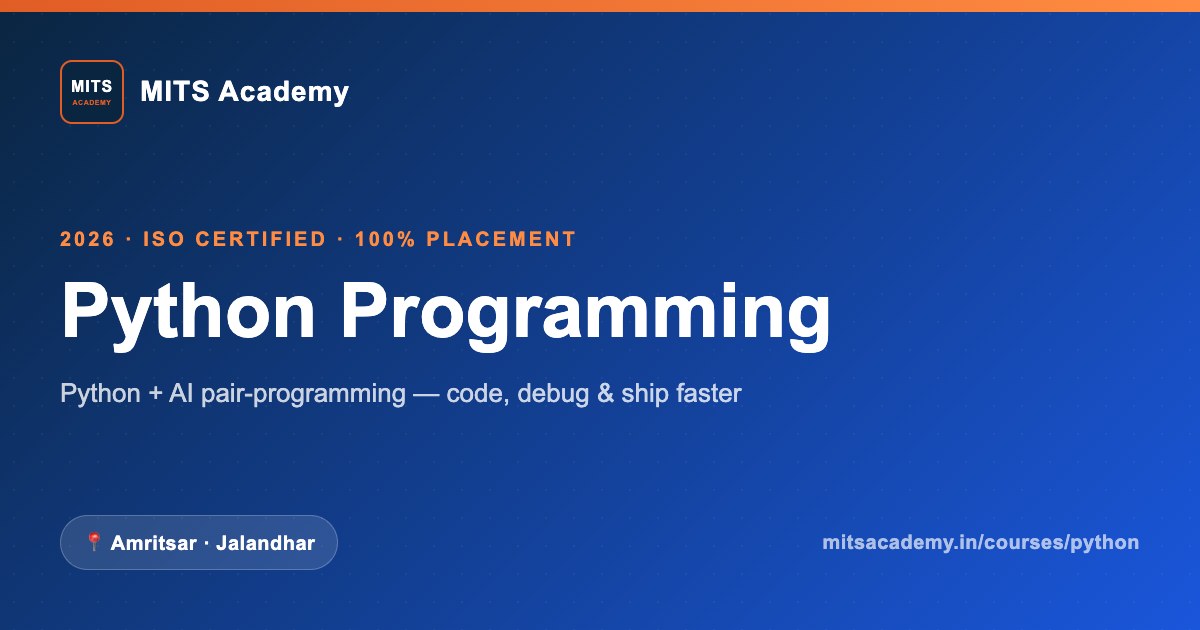 Python Career Path in Punjab 2026